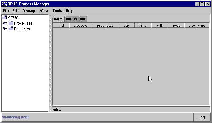[Initial PMG window]