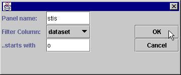 New Tab Dialog